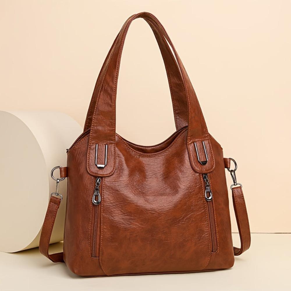 Sac Wendy Amawinc En Cuir Végétal Pour Toutes Les Saisons Design Structuré Et Poignées Doubles