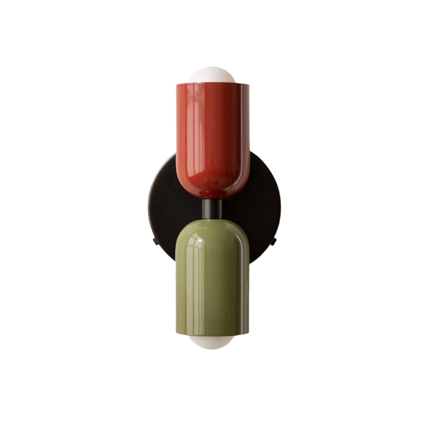 Retro Doppelkopf Design Wandlampe für kreative Wohnraumgestaltung