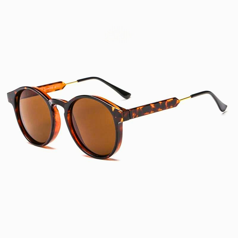 Lunettes De Soleil Triven Années 90 Écaille De Tortue Avec Protection UV400 Anti Reflets