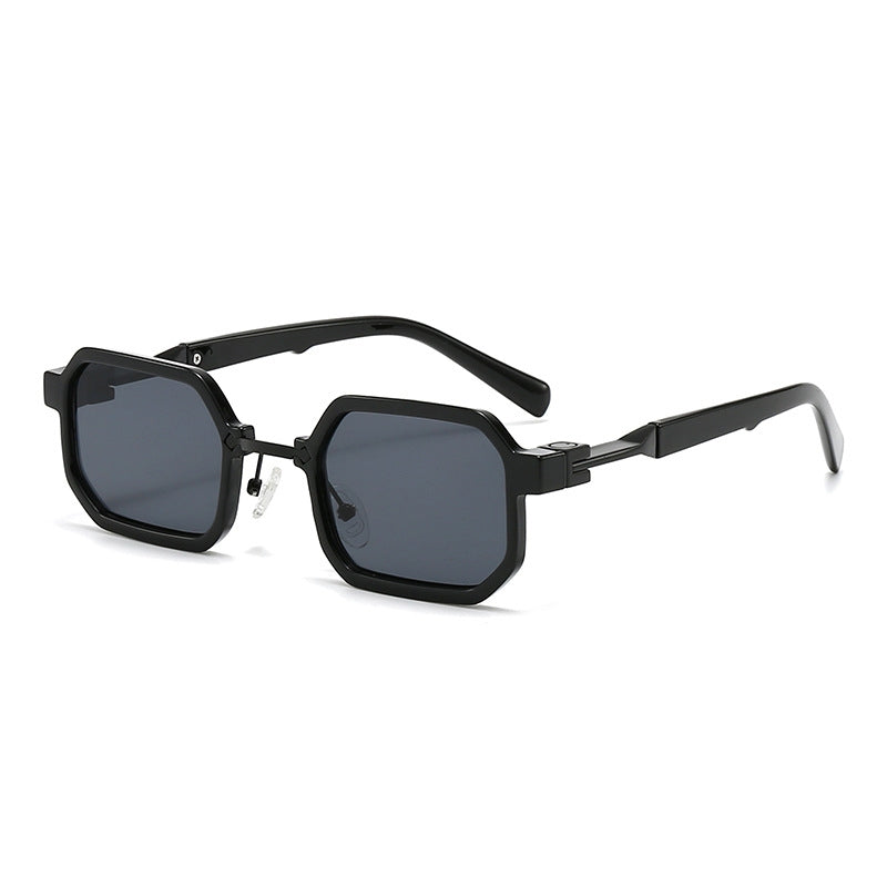 Maivor Lunettes De Soleil Design Carré En Acétate Et Métal Verres UV400 Clarté Supérieure