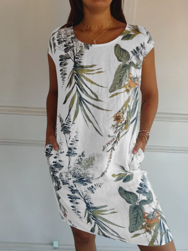 CINDY: Gedrucktes Etuikleid