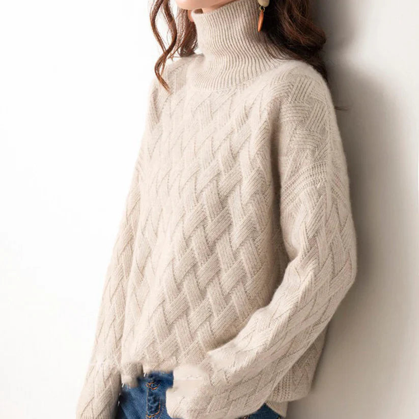 Edler Kaschmirpullover Michaela – locker geschnitten