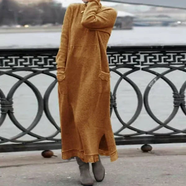 Fudus: Langes, lässiges Kleid