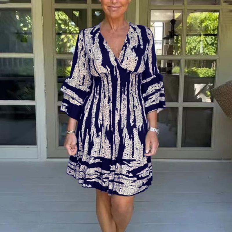 Sommerkleid mit Glockenärmeln von Fudus