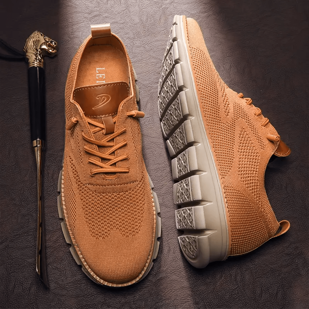 Ben Herren Schuhe: Hochwertiges italienisches Leder, ultra bequemes Fußbett mit Memory Foam