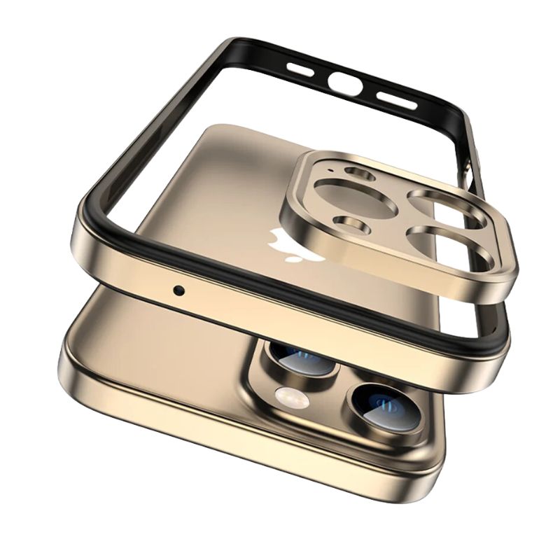 Coque Prismor Pour iPhone En Alliage Aluminium Premium Avec Protection Appareil Photo