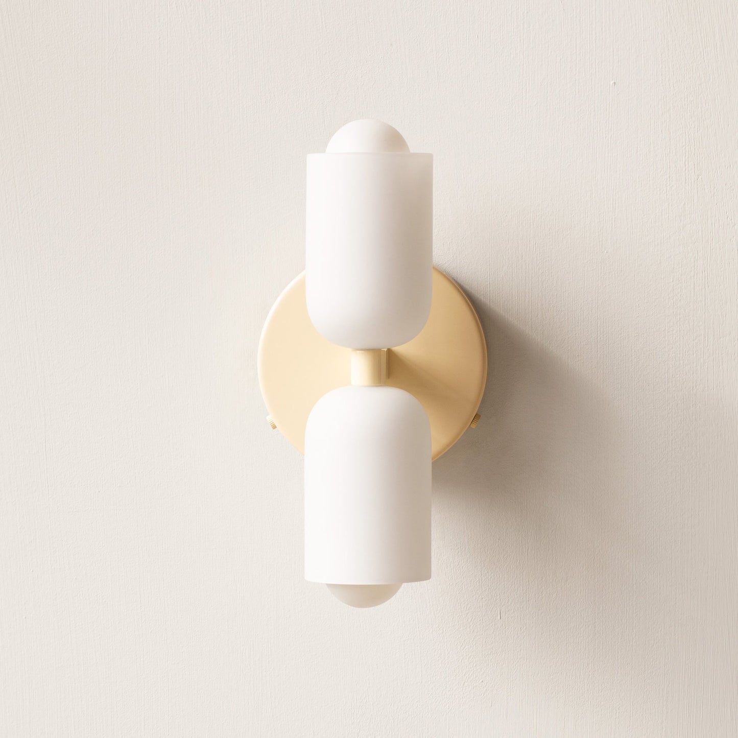 Schicke Acryl Stehlampe mit direktem und indirektem Licht
