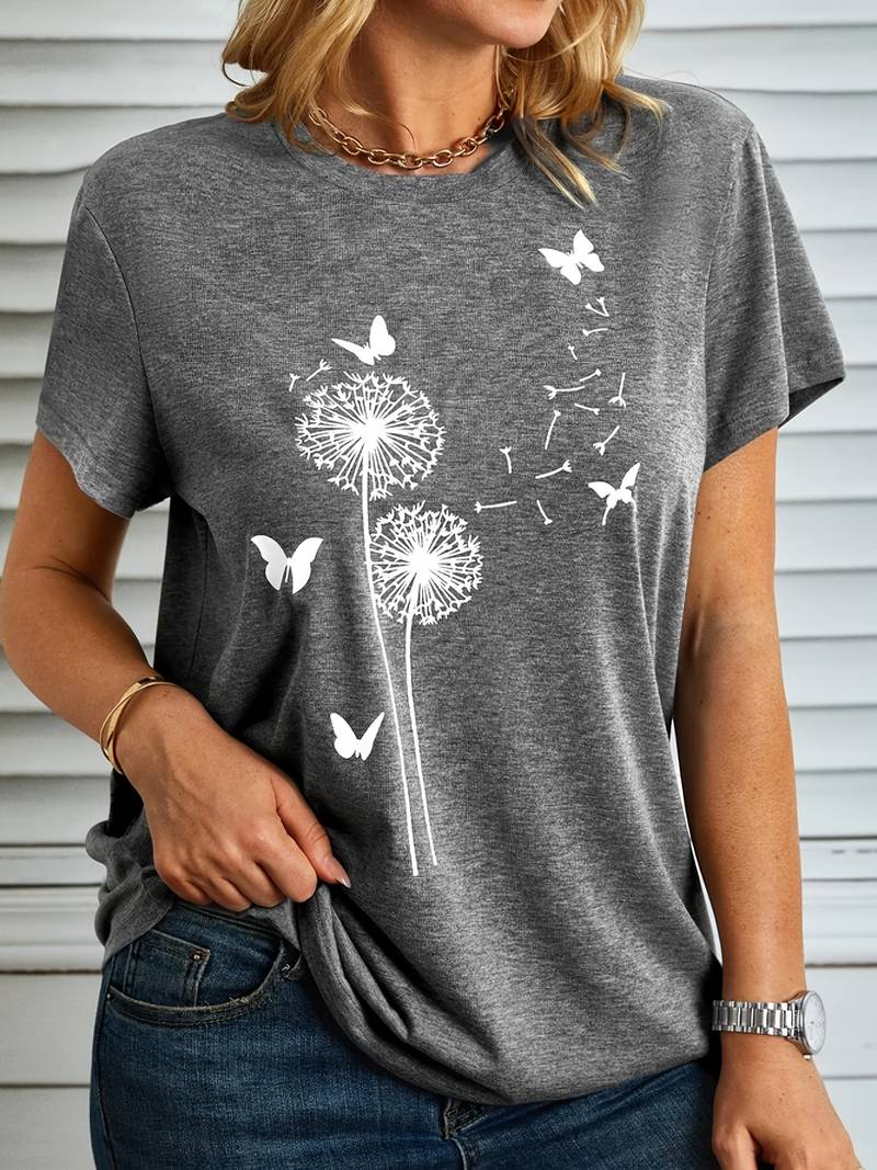 Aurelia bedrucktes T-Shirt