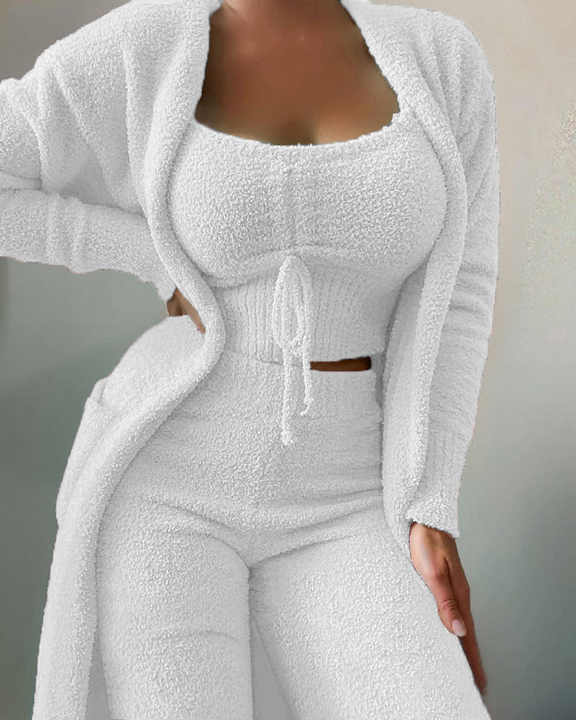 Anikka 3-Piece Fleece Set