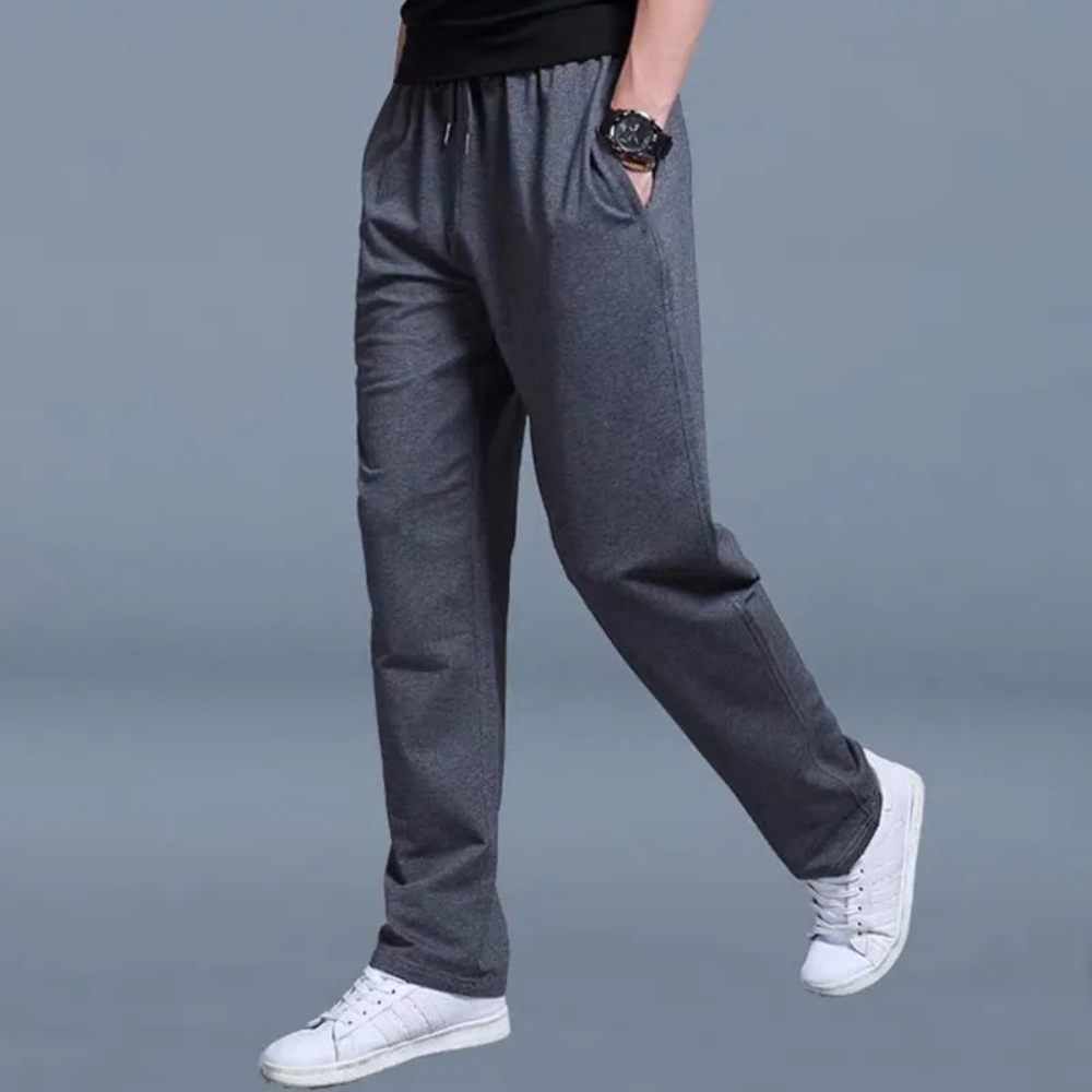 Amawinc Pantalon Jogger Liam Décontracté Avec Taille Élastique Et Cordon De Serrage Poches Latérales
