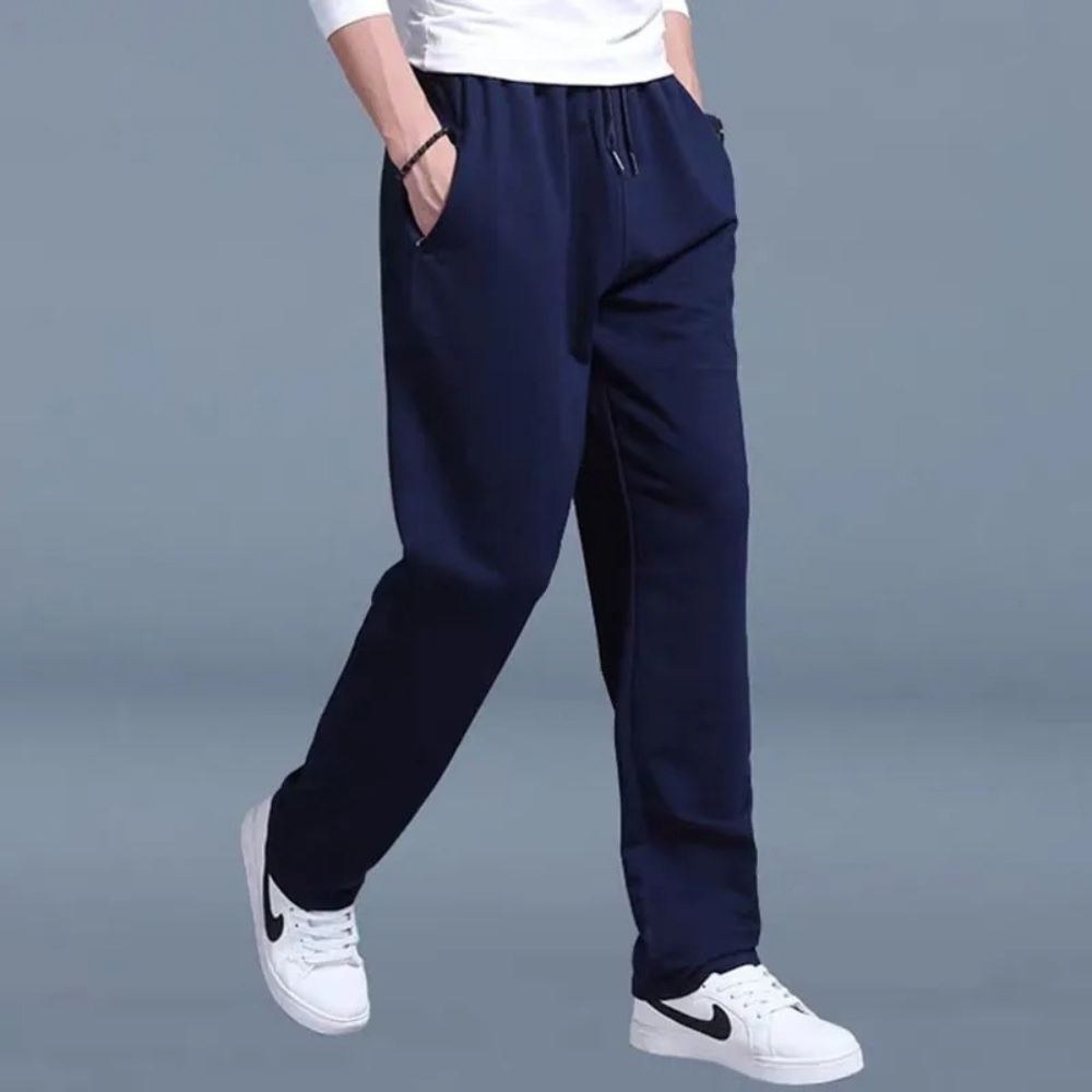 Amawinc Pantalon Jogger Liam Décontracté Avec Taille Élastique Et Cordon De Serrage Poches Latérales