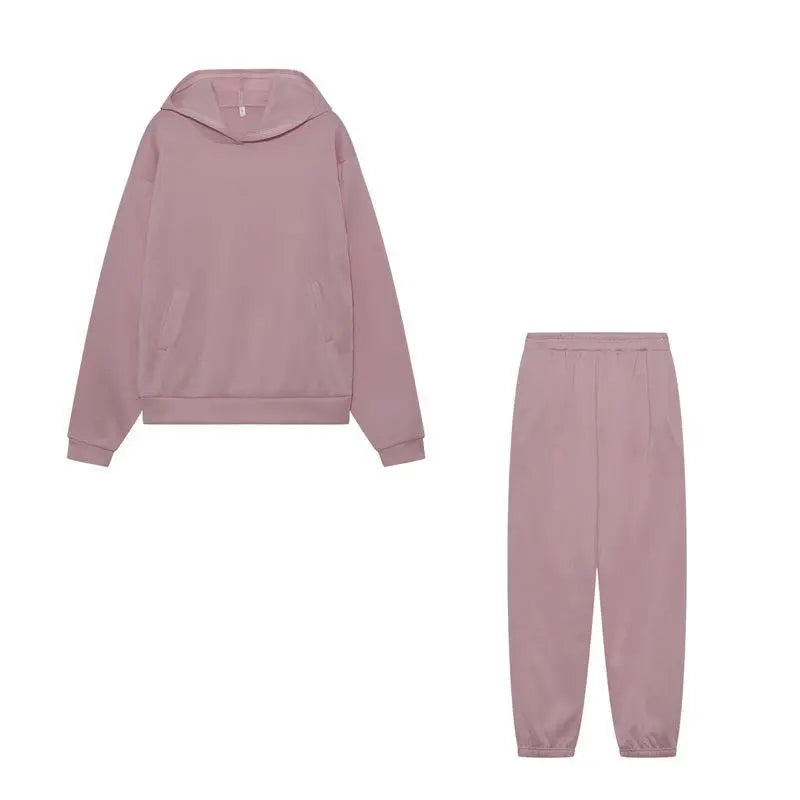 Alessia: Zweiteiliges Set aus dickem Langarm-Pullover und Hose