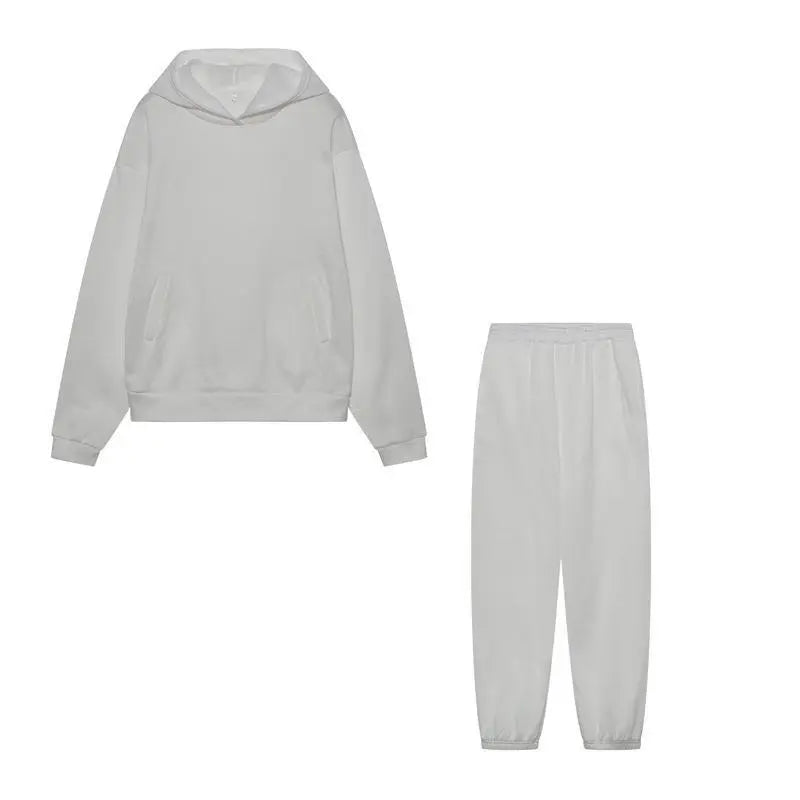 Alessia: Zweiteiliges Set aus dickem Langarm-Pullover und Hose