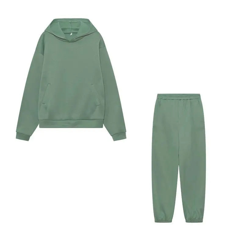 Alessia: Zweiteiliges Set aus dickem Langarm-Pullover und Hose