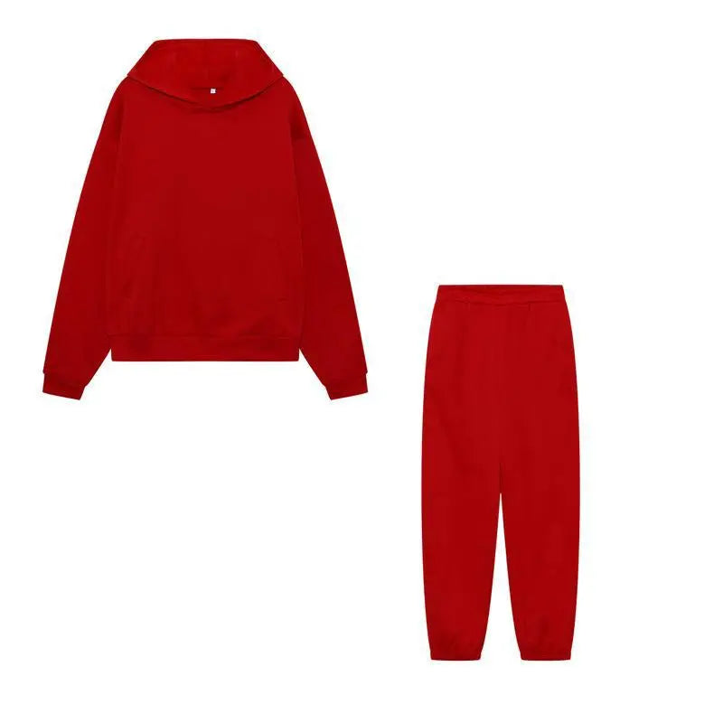 Alessia: Zweiteiliges Set aus dickem Langarm-Pullover und Hose
