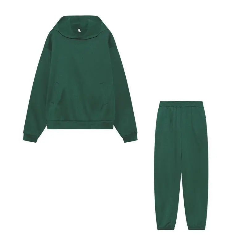 Alessia: Zweiteiliges Set aus dickem Langarm-Pullover und Hose