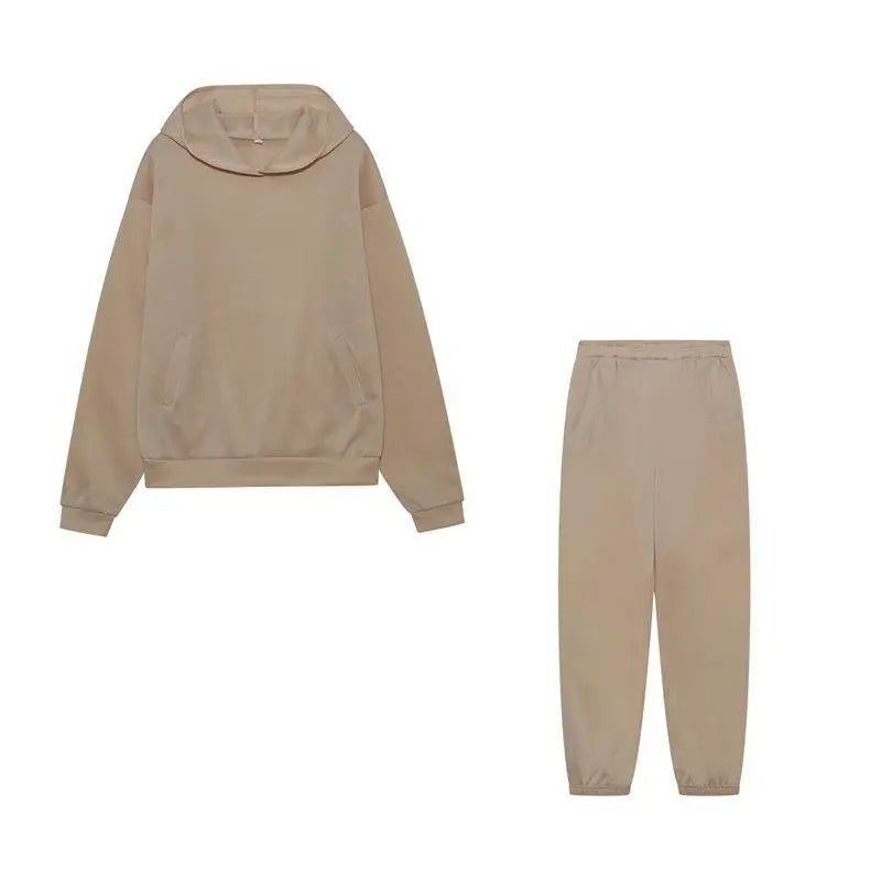 Alessia: Zweiteiliges Set aus dickem Langarm-Pullover und Hose