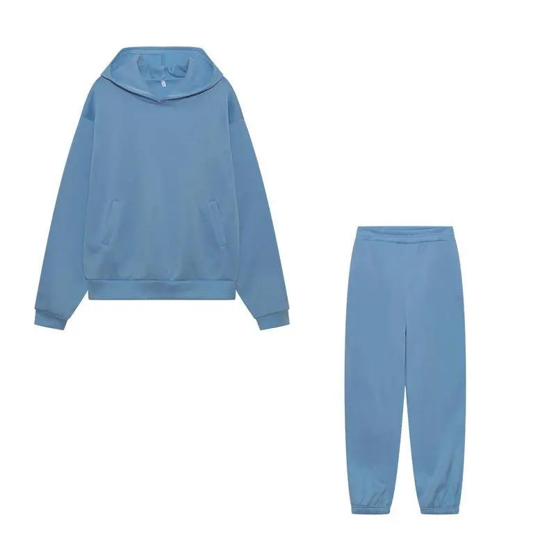 Alessia: Zweiteiliges Set aus dickem Langarm-Pullover und Hose