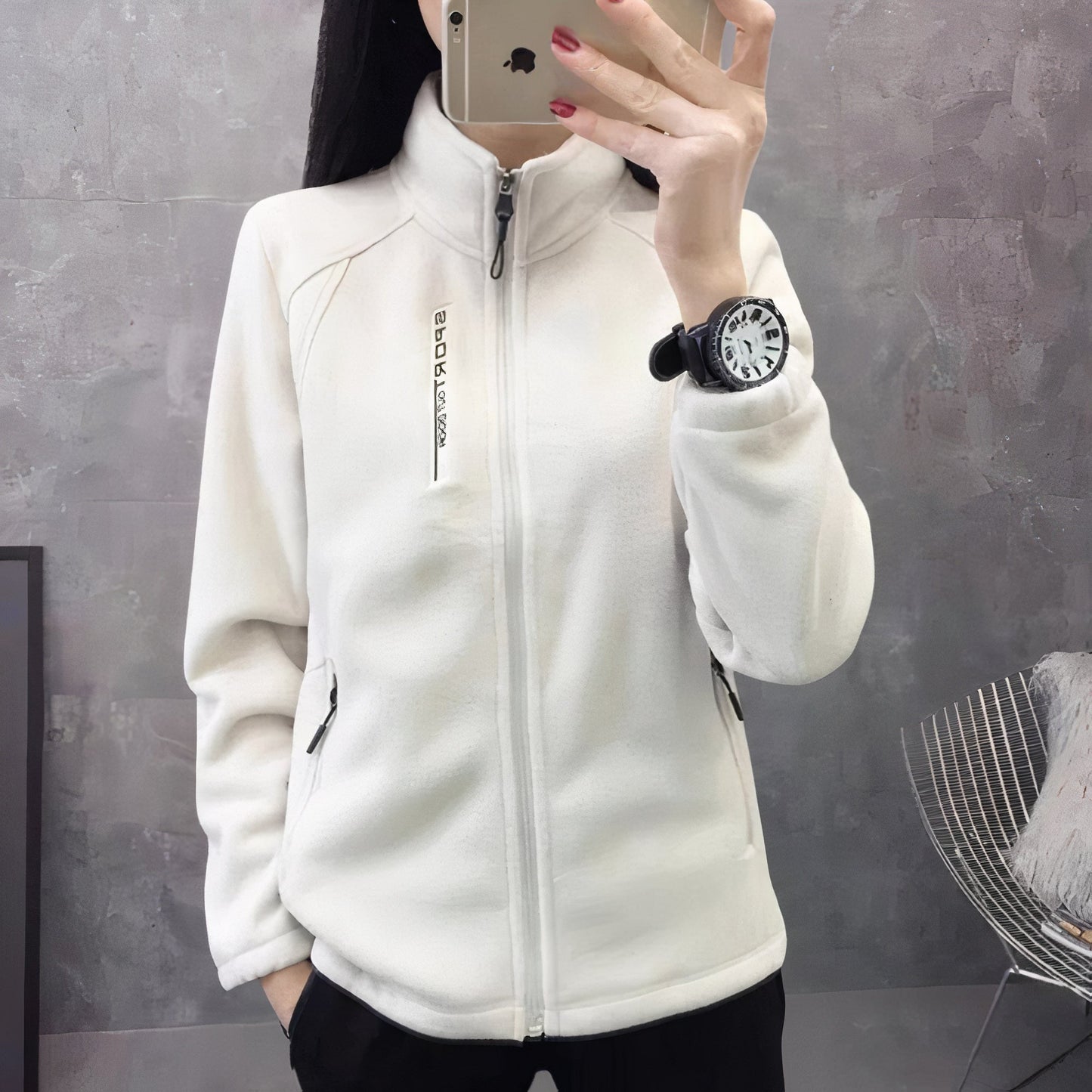 Ava: Sportliche Fleecejacke für Damen