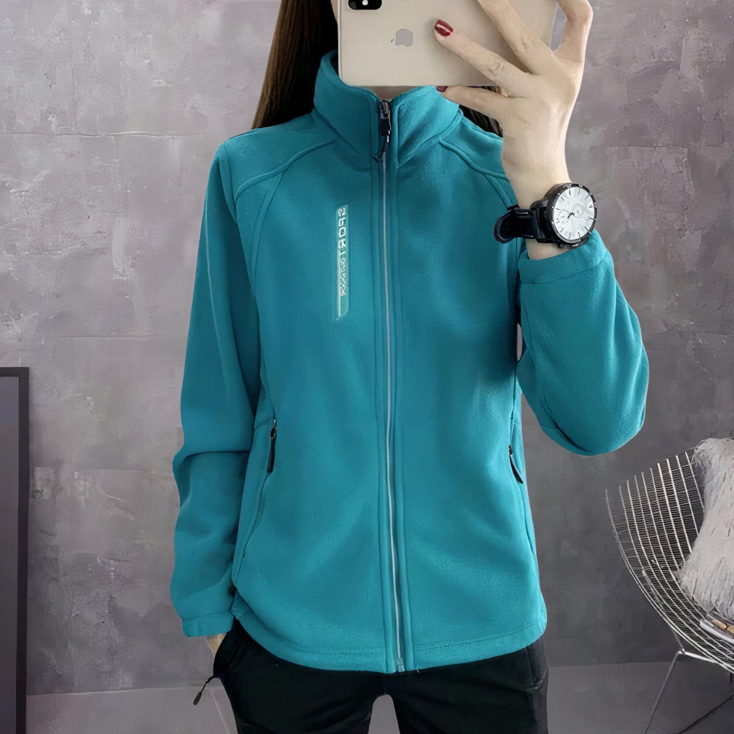 Ava: Sportliche Fleecejacke für Damen