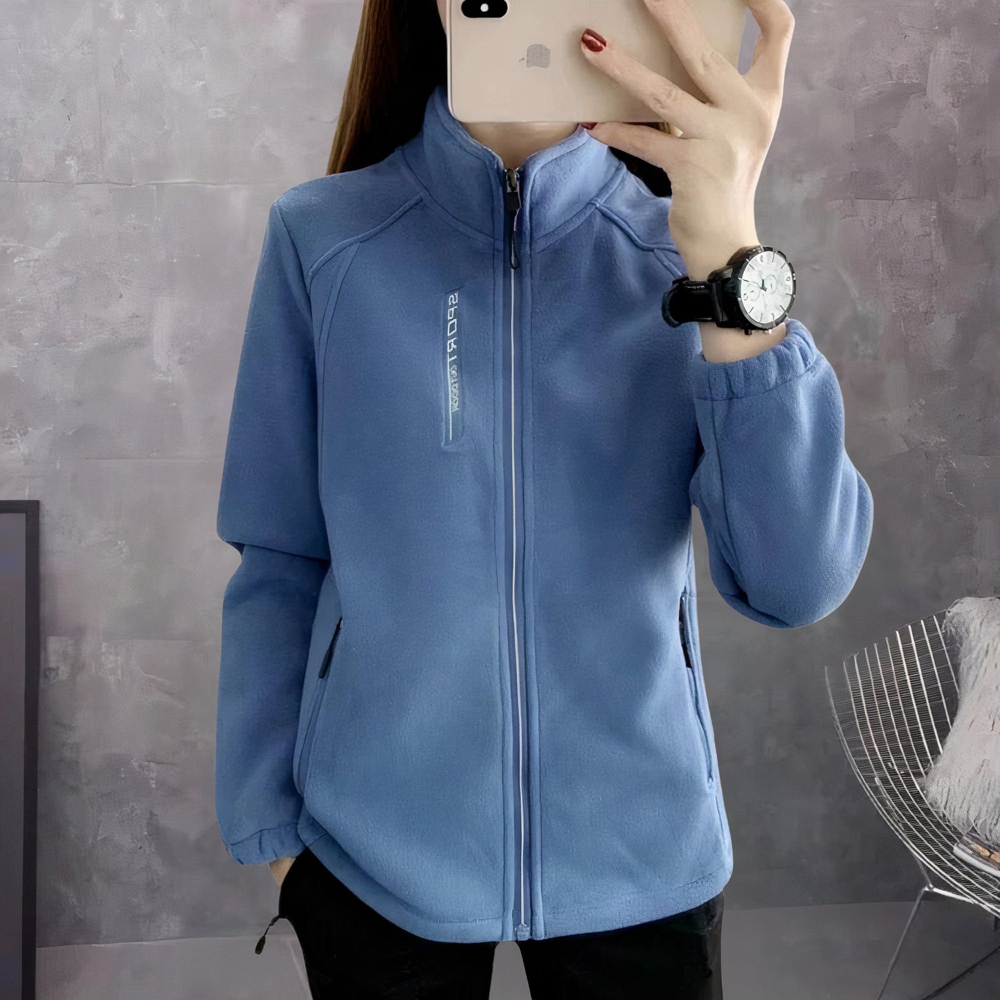 Ava: Sportliche Fleecejacke für Damen