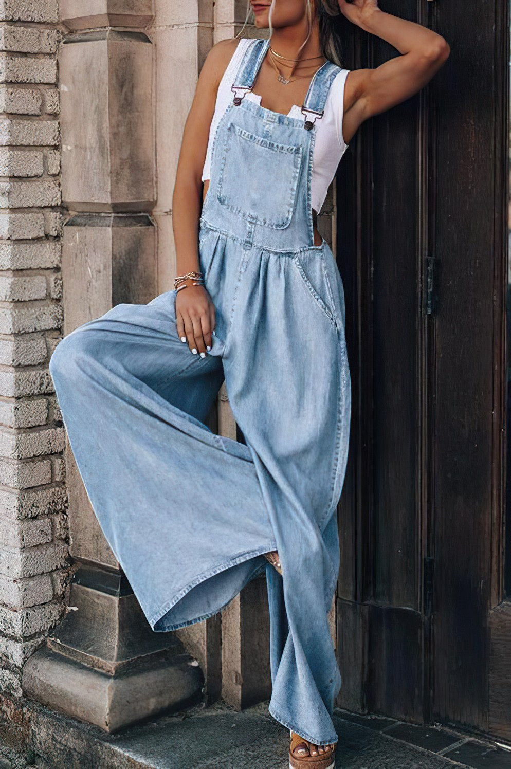 Solenn Denim Jumpsuit