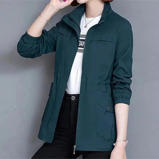Brooklyn Trench Imperméable Étanche Pour Femme Coupe Décontractée Élégante Idéale Pour Sorties Quotidiennes