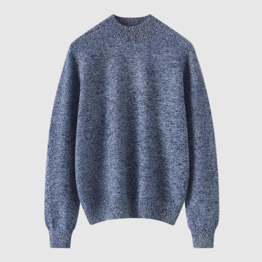 Alessandro Veneti Pull Col Rond En Maille Soft Touch Confort Optimal Pour L Hiver