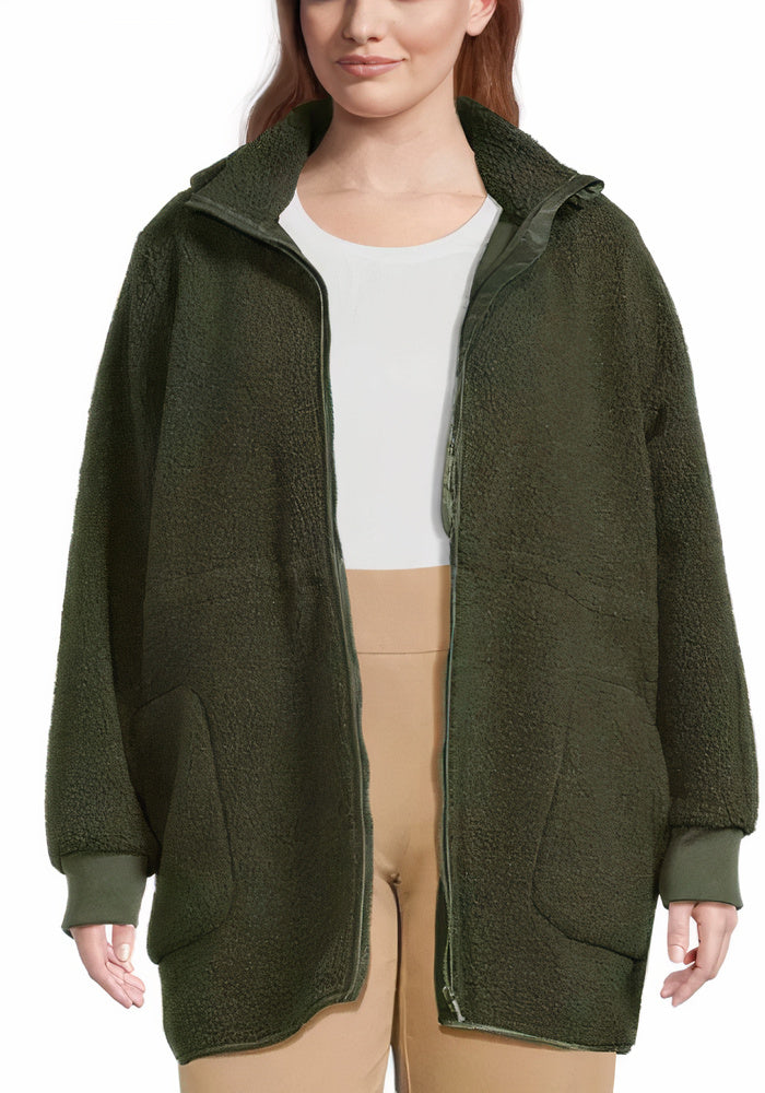 Damen Winterjacke Alise aus elegantem Fleece