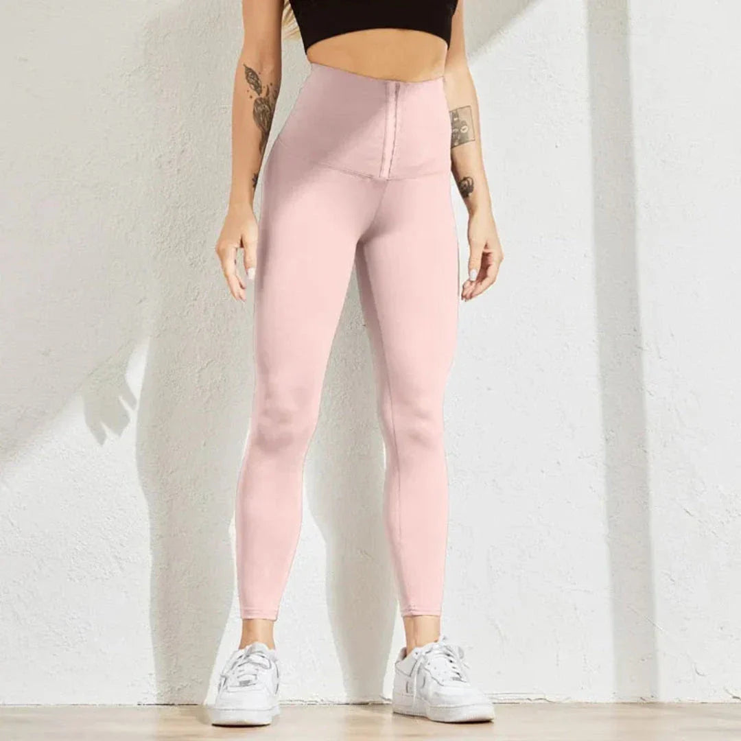 Leggings Taille Haute Sculptants Anne Sans Couture Avec Compression Pour Fitness Et Décontracté