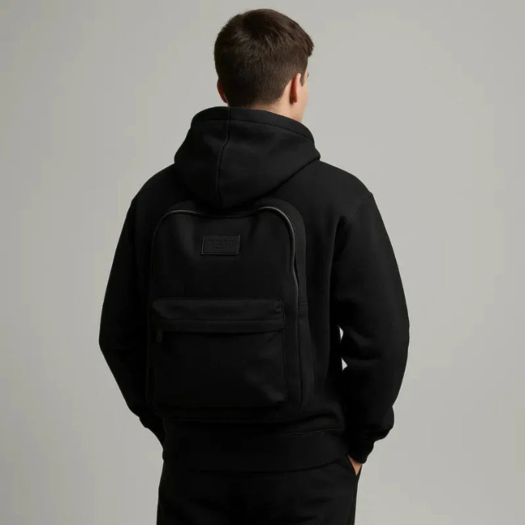 Archer Sweat À Capuche Sac À Dos Intégré 2 En 1 En Polyester Premium Pour Étudiants Et Déplacements