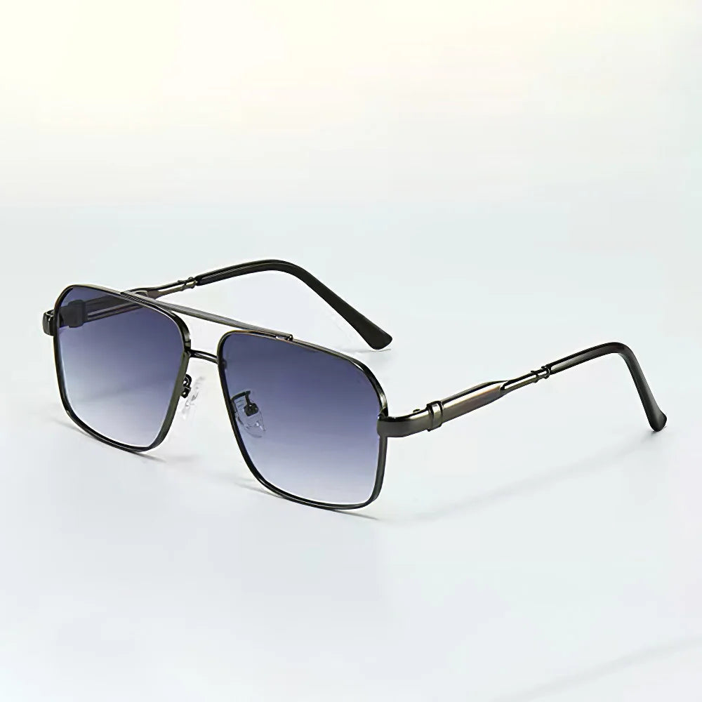 Lunettes De Soleil Arclite Horizon Shades À Monture Aviateur Géométrique En Métal Doré Et Verres UV400 Pour Une Protection Totale