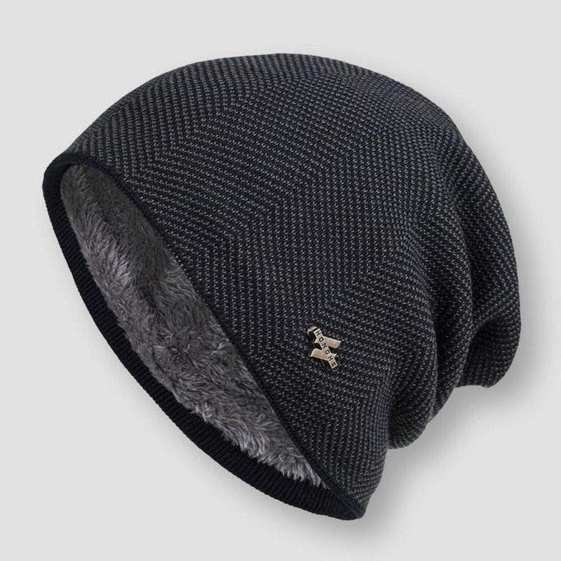 Bonnet Thermique En Tricot ArcticWeave Avec Doublure En Fausse Fourrure Confort Et Chaleur