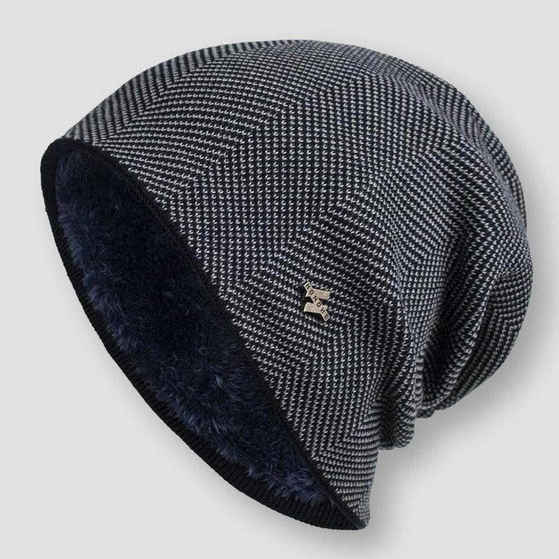 Bonnet Thermique En Tricot ArcticWeave Avec Doublure En Fausse Fourrure Confort Et Chaleur