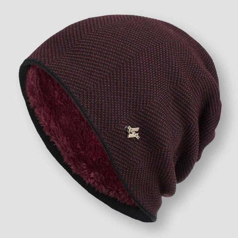 Bonnet Thermique En Tricot ArcticWeave Avec Doublure En Fausse Fourrure Confort Et Chaleur