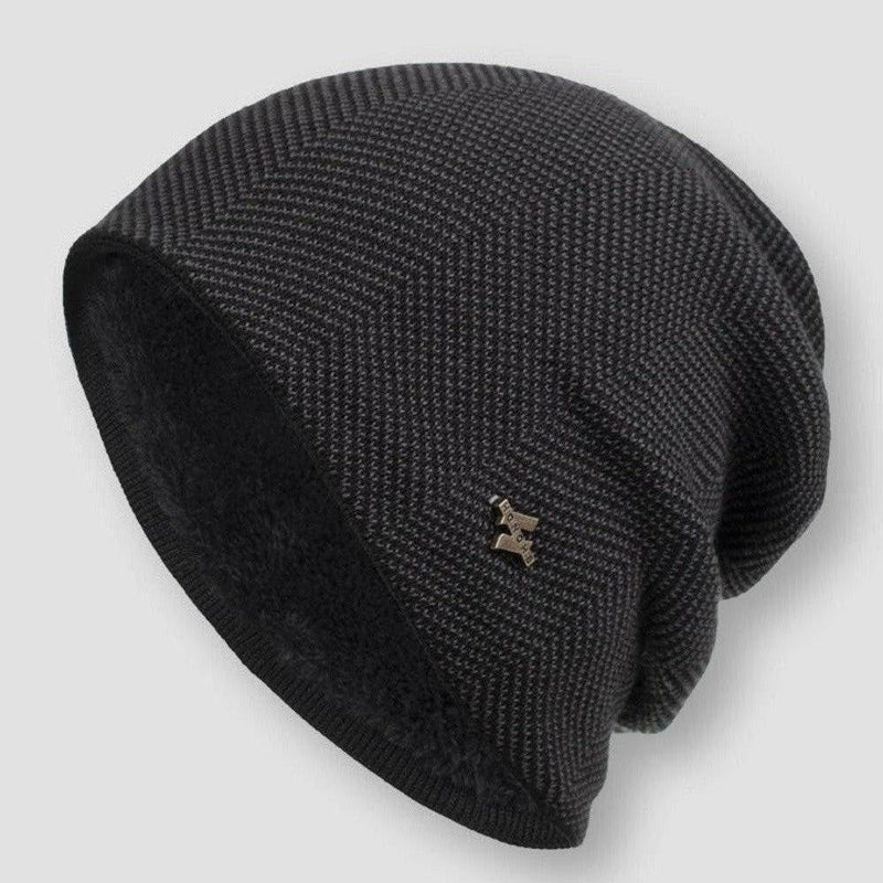 Bonnet Thermique En Tricot ArcticWeave Avec Doublure En Fausse Fourrure Confort Et Chaleur