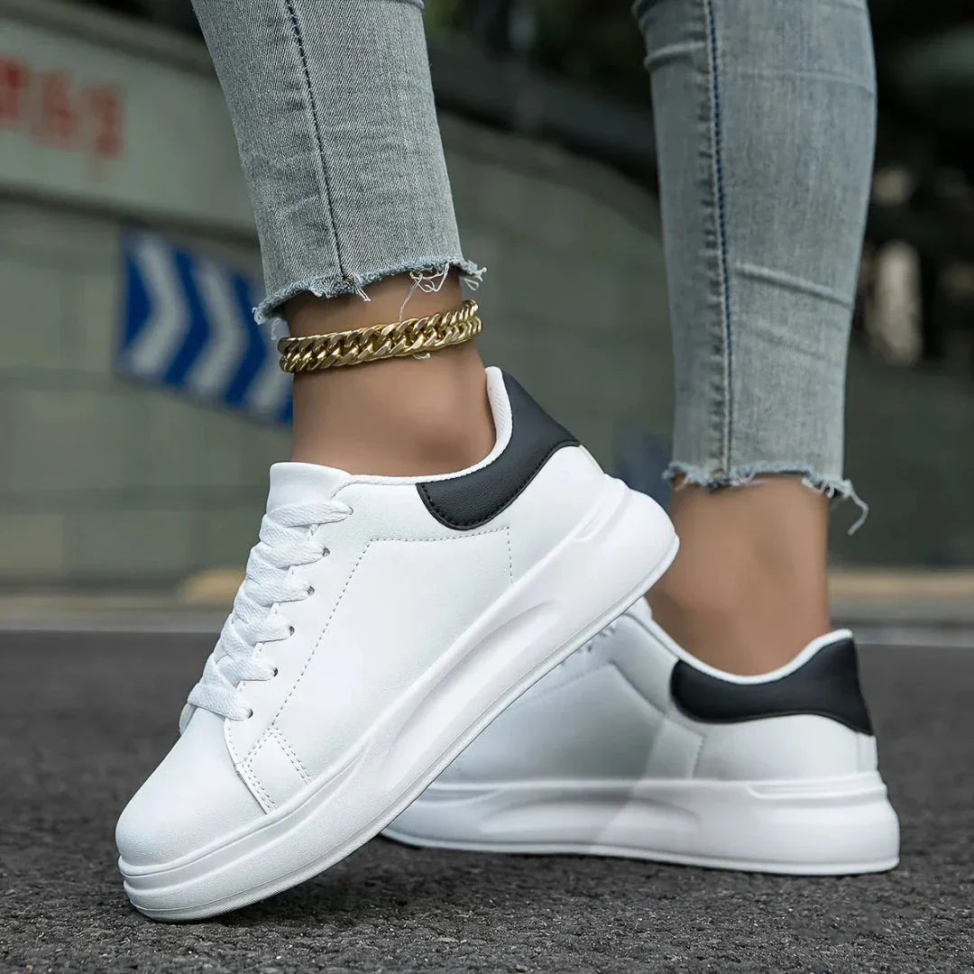 Baskets Plateforme Basse Ariana Chaussures Streetwear Confortables Pour Tous Les Jours