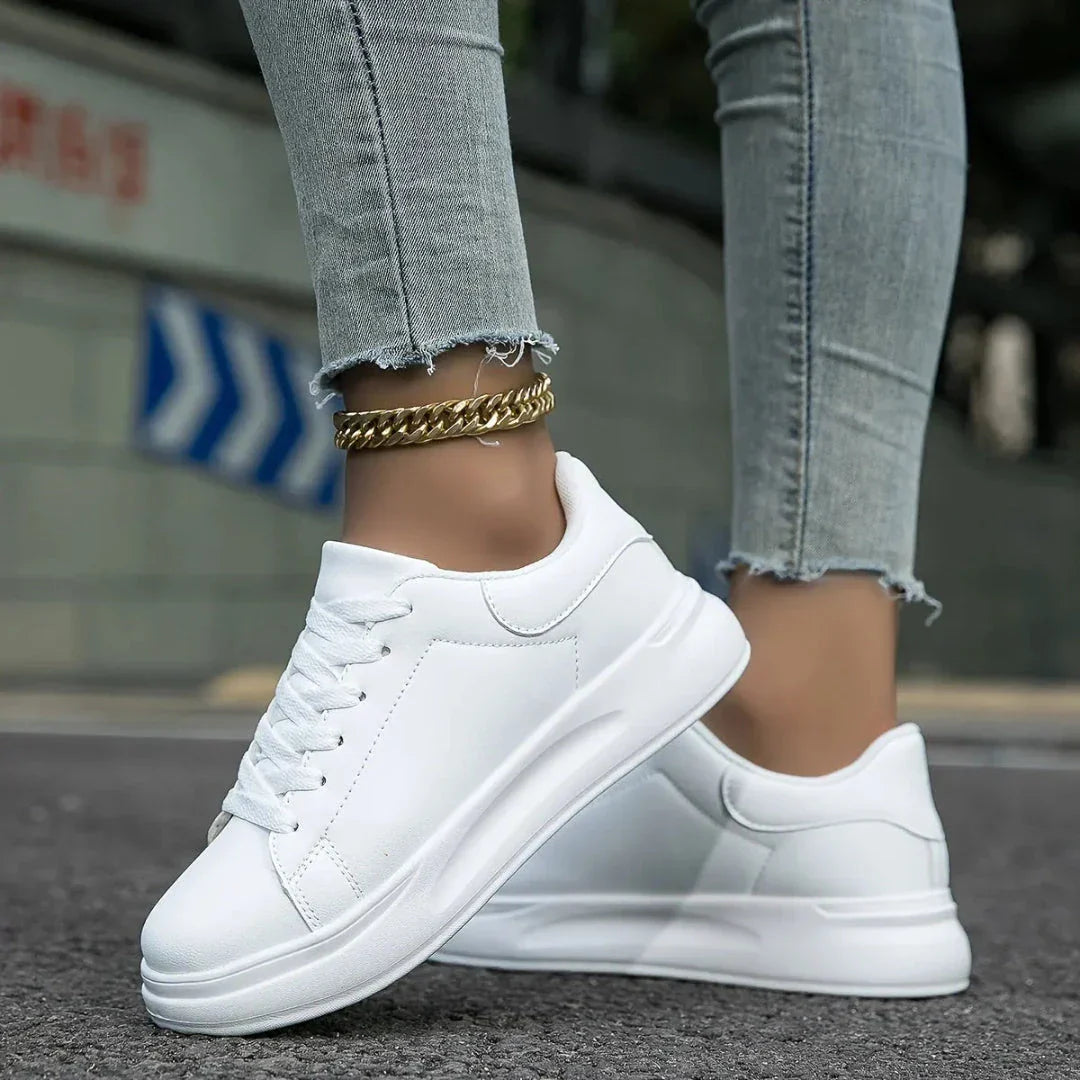 Baskets Plateforme Basse Ariana Chaussures Streetwear Confortables Pour Tous Les Jours
