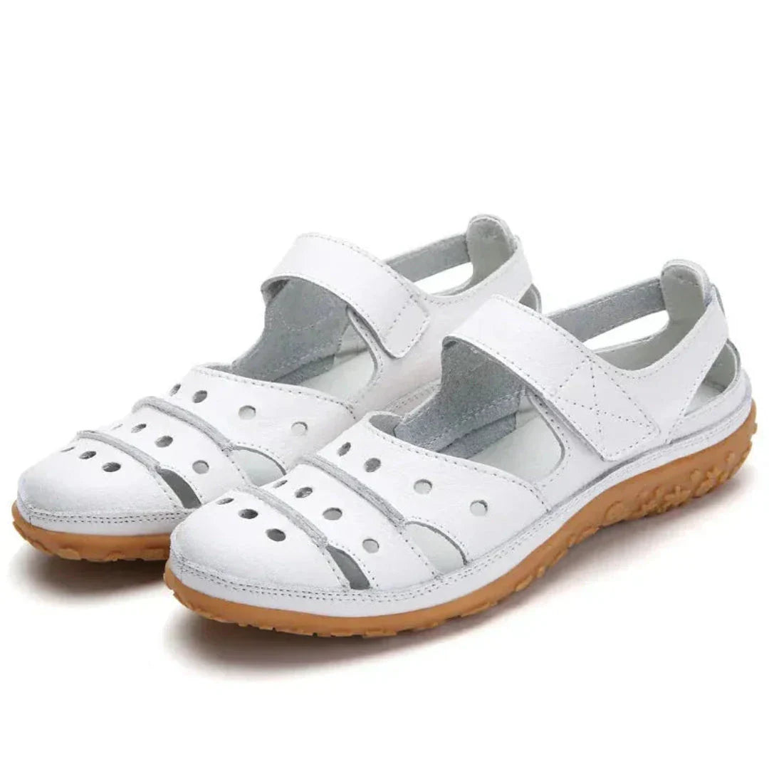 Sandales En Cuir Ariana Pour Femme Confort Toute La Journée Idéales Pour Voyage Et Sorties