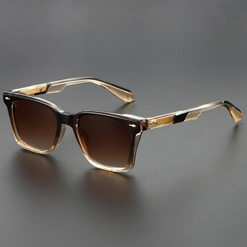 Lunettes De Soleil Carrées Arvo À Finition Mate Légères Avec Protection UV Et Confortables