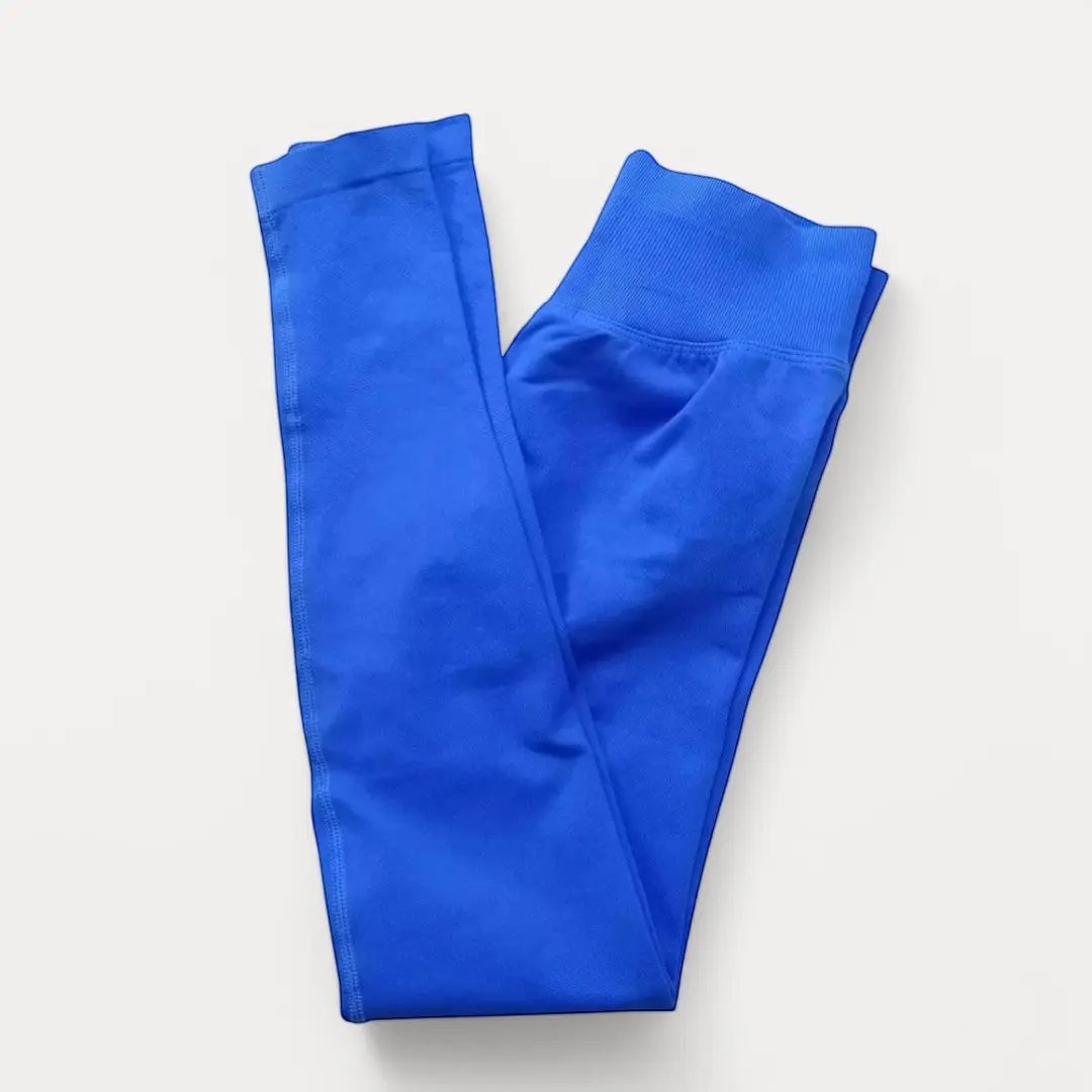 Leggings Sans Couture À Côtes Athena Avec Effet Scrunch Pour Yoga Fitness Et Entraînement