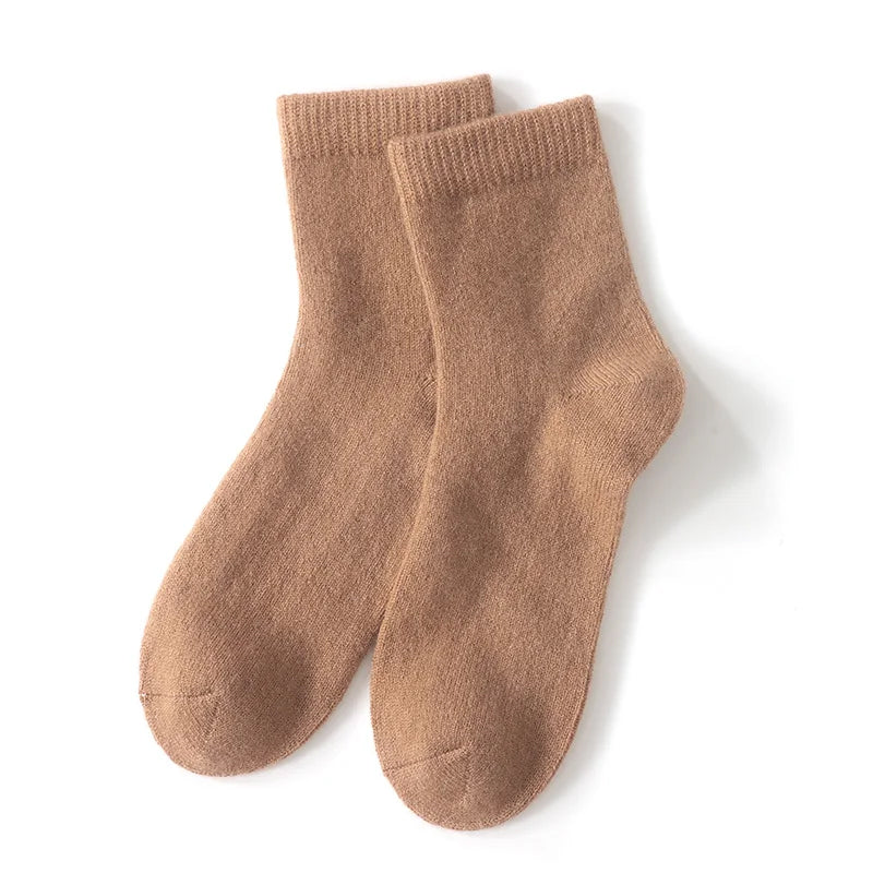 Chaussettes En Cachemire Aurora Confort Cocooning Pour Hiver Très Chaudes Et Douces