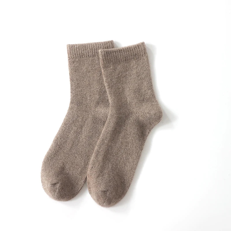 Chaussettes En Cachemire Aurora Confort Cocooning Pour Hiver Très Chaudes Et Douces
