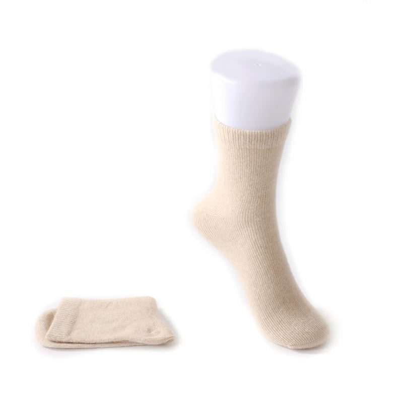 Chaussettes En Cachemire Aurora Confort Cocooning Pour Hiver Très Chaudes Et Douces