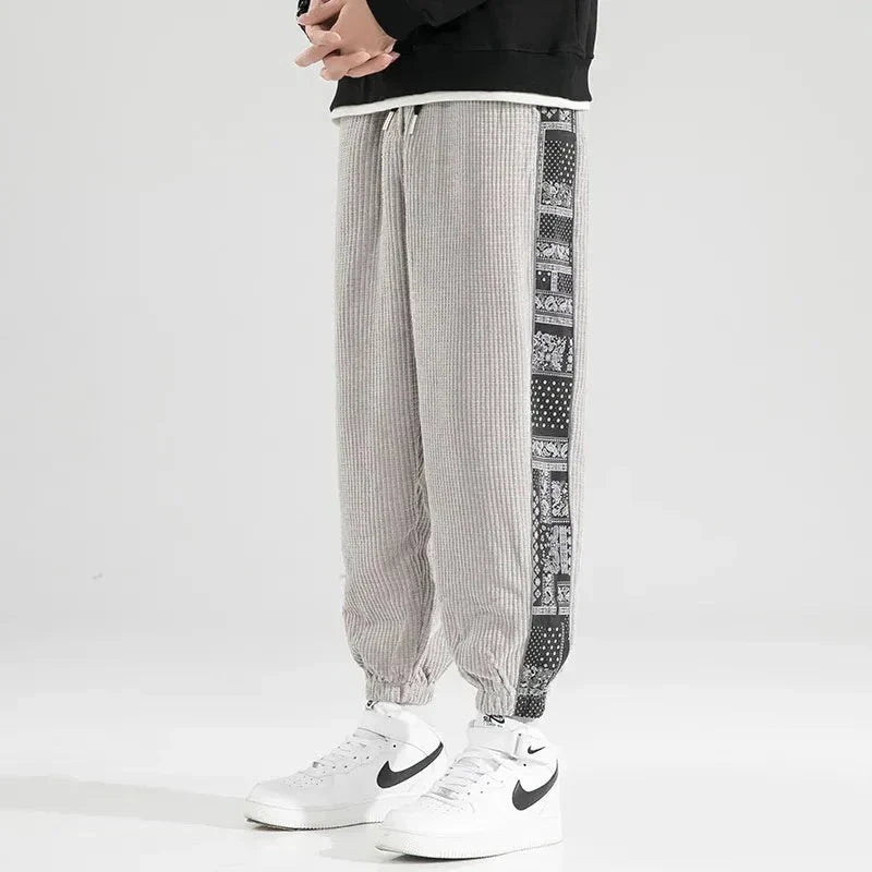 Anthony Pantalon Jogger Décontracté Pour Homme Avec Panneaux Latéraux Amawinc Slim Fit Confort Toute La Journée