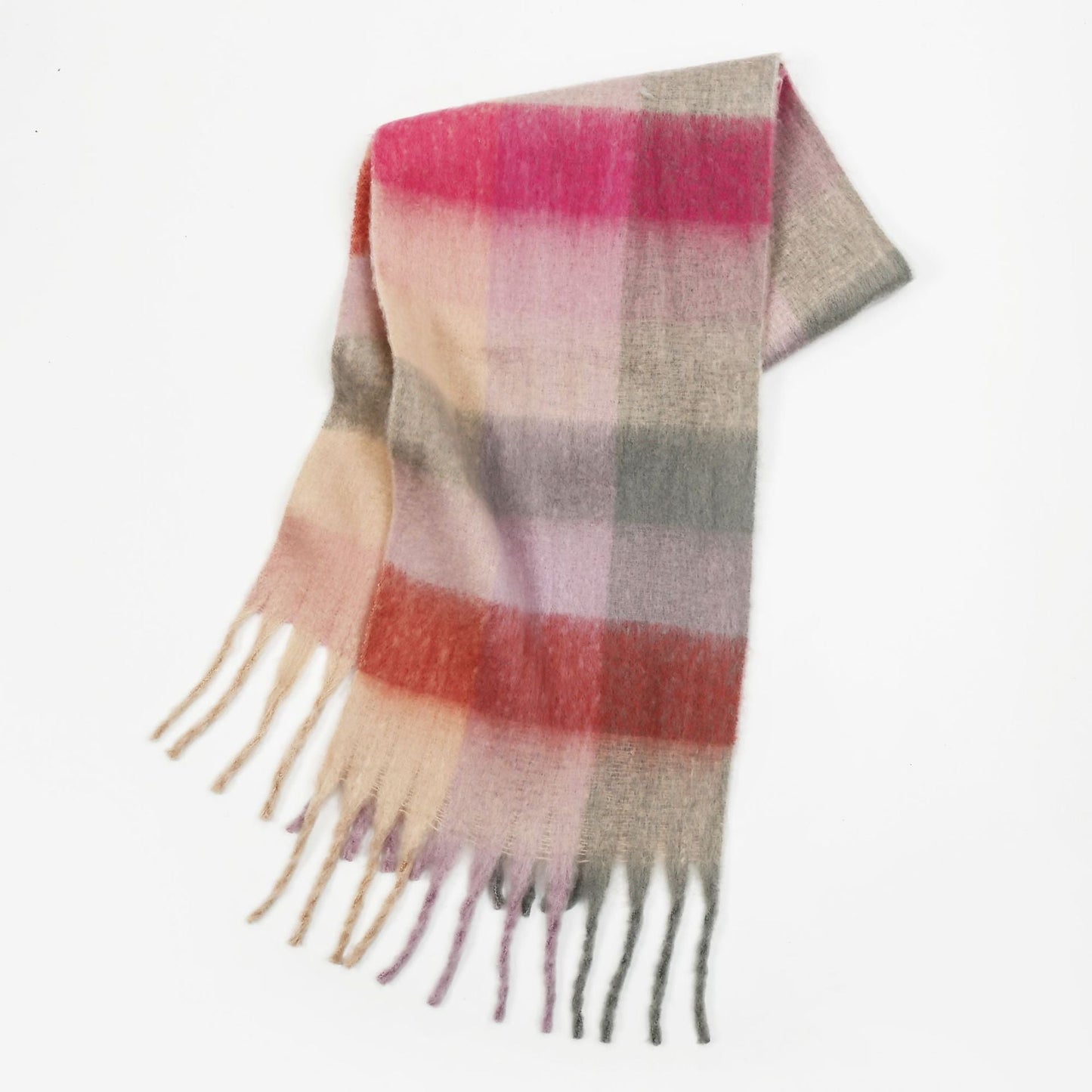 Écharpe Avellino Arc En Ciel Cascade Multicolore Pour Un Look Vibrant Et Lumineux