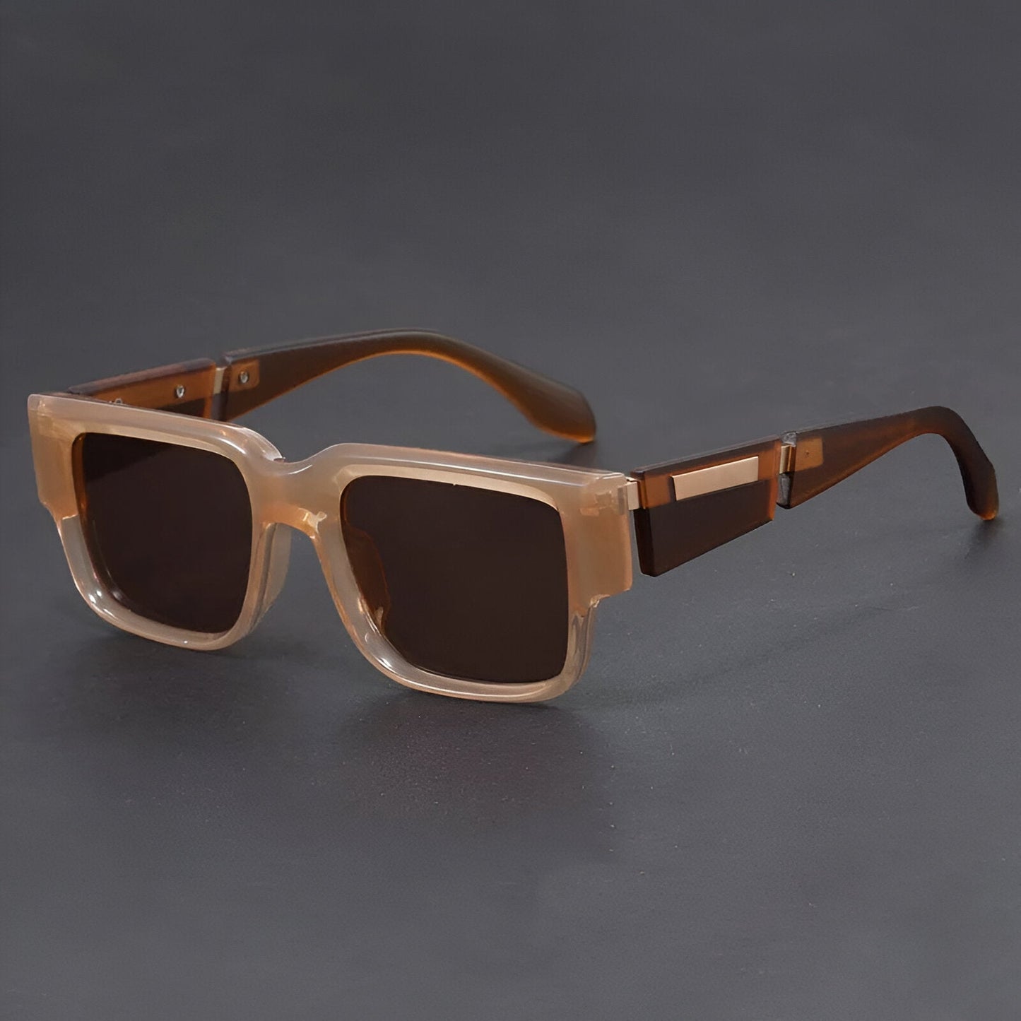 Lunettes De Soleil Barron Edge Cadre Carré Épais Avec Attitude Aiguisée Et Confort Durable