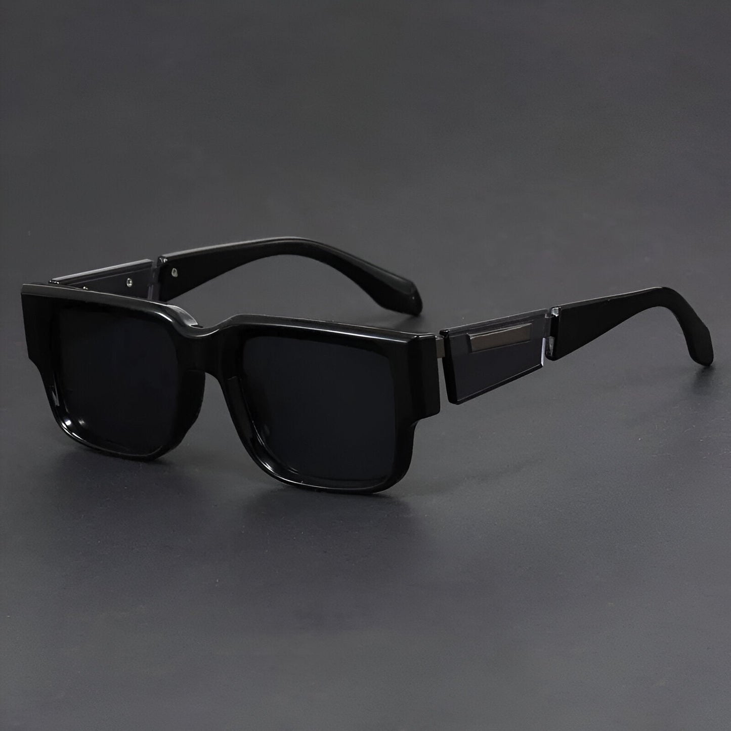 Lunettes De Soleil Barron Edge Cadre Carré Épais Avec Attitude Aiguisée Et Confort Durable