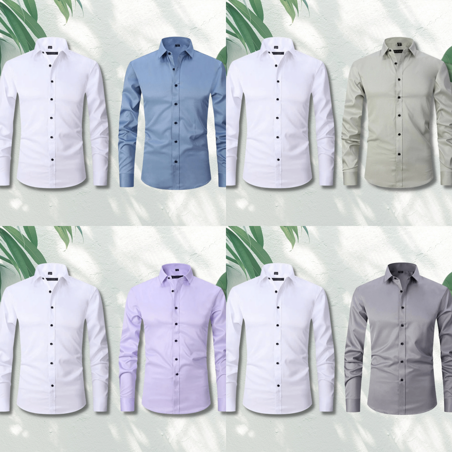 Dehnbares, faltenarmes Hemd für Juli