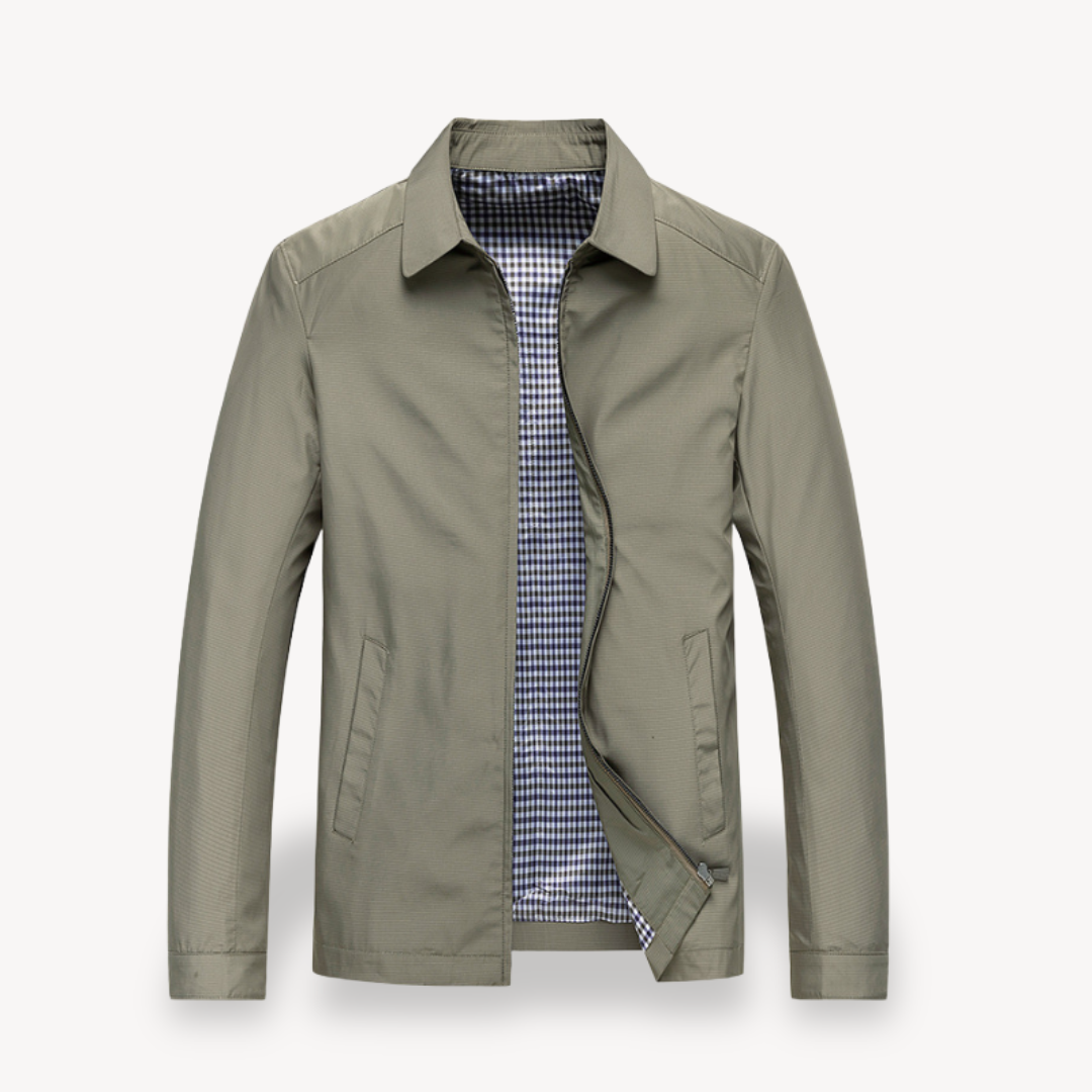Veste Homme Légère Nordisk Flair Avec Zip Et Col Chemise Coupe Ajustée Respirante